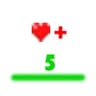 Exp Level Up Health icon