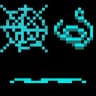 Cyan string set icon