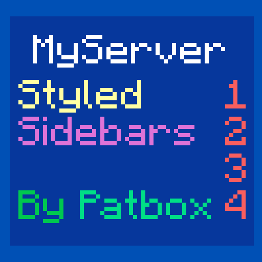 Styled Sidebars icon