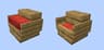 Simple cushion icon
