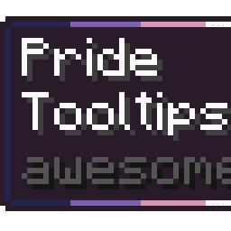 Asexual Spectrum Pride Flag Tooltip (Frame-only Alt-BG 4-Color) icon