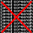 No Screenshot Message icon