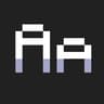 Capitalized Shaded Font icon