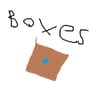 Blocks in boxes icon