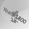 years-1800-black-and-white icon