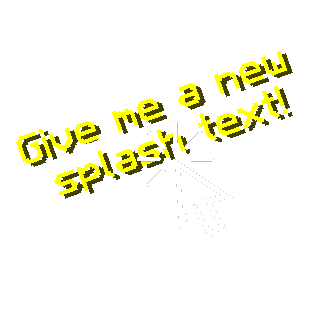 Give me a new splash text! icon
