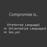 Compromise icon