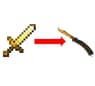 swords to butterfly knifes icon