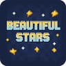Beautiful stars icon