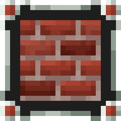 Red bricks icon