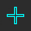 crosshair plus icon