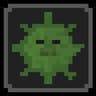 Zombie plague virus icon
