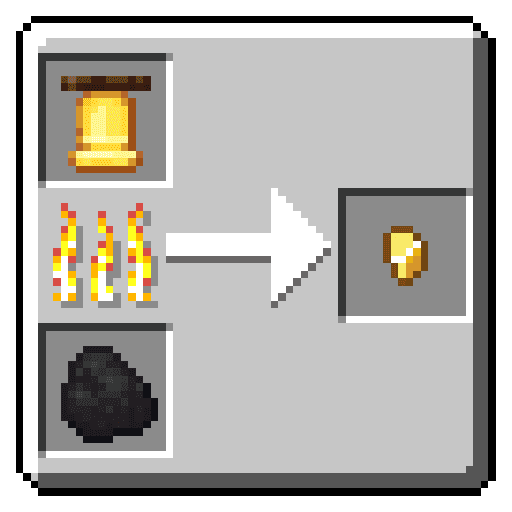 Gold Nugget Recycling icon