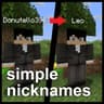 Simple Nicknames icon