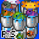 fish bucket variants icon