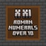 Roman Numerals Over 10 icon