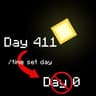 Set time doesn't reset day count icon