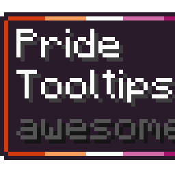 Lesbian Pride Flag Tooltip (Frame-only Alt-BG 5-Color) icon