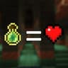Health = XP icon