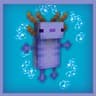 Blue Axolotl 3D Totem icon