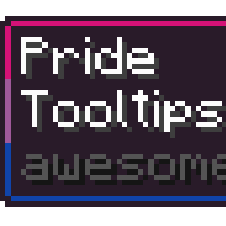 Bisexual Pride Flag Tooltip (Frame-only Alt-BG Tricolor Turned) icon