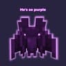 Purple bat icon