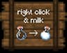 Right Click and Milk (A Farmer's Delight Add-on) icon
