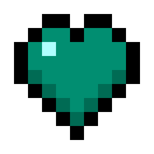 Teal Hearts (Monochrome) icon