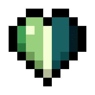 Aromantic Spectrum Pride Flag Hearts (5-Color Vertical Alt) icon