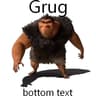 Grug plushie icon