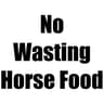 No Wasting Horse Food icon