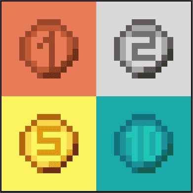 Create: Coins icon
