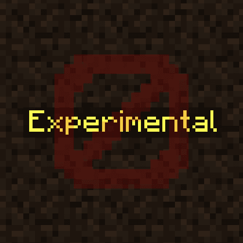 Hide Experimental Warning icon