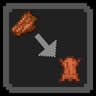 Rotten Flesh Can Be Smelted To Leather icon