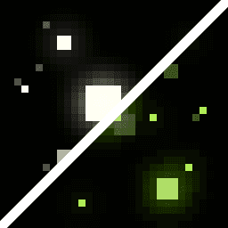 Flickering Fireflies + Green icon