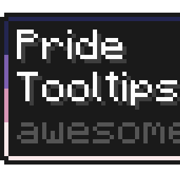 Asexual Spectrum Pride Flag Tooltip (Frame-only 4-Color Turned) icon