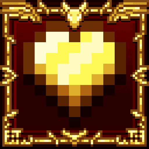 Torrezx-Golden heart icon
