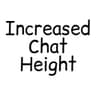Increased Chat Height icon
