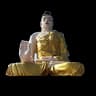 sitting buddha totem icon