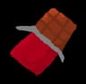 chocolate steak icon