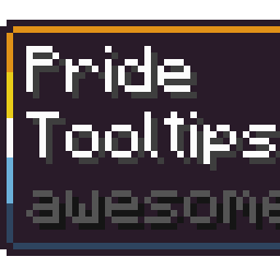 Aromantic Asexual Pride Flag Tooltip (Fr... A... 5-Color Turned) icon
