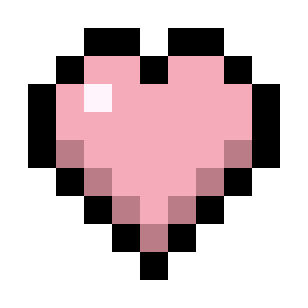 Light Pink Hearts (Monochrome) icon