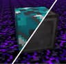 Fake netherite cyan terracotta icon