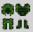 camouflage suit icon