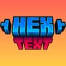 Hex Text icon
