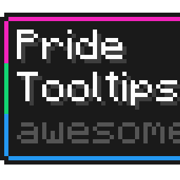 Polysexual Pride Flag Tooltip (Frame-only Tricolor Turned) icon