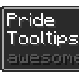 Gray Simple Tooltip (Split Monochrome Background/Frame) icon