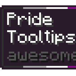 Asexual Pride Flag Tooltip (Frame-only Alt-BG 4-Color) icon