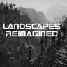 Landscapes Reimagined Dark Mode icon