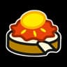 Erdbeermarmeladebrot mit Honig icon